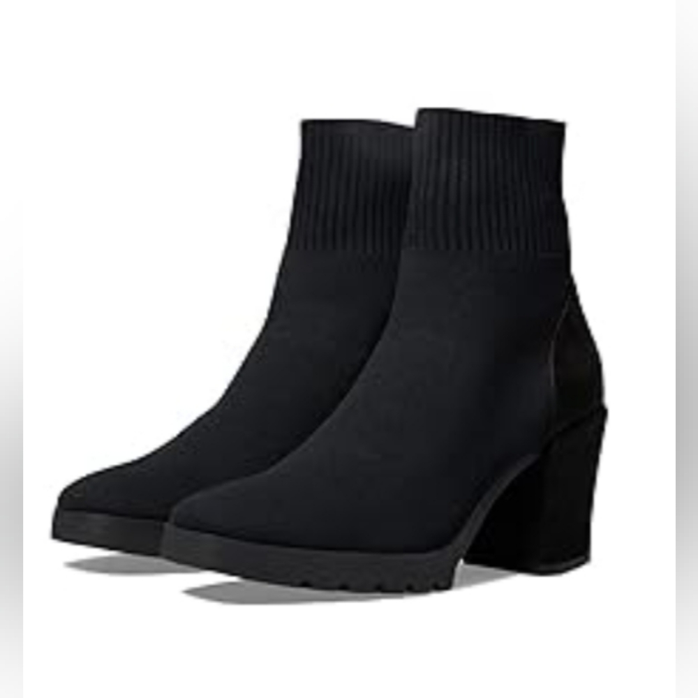 Eileen Fisher Spell Black Stretch 9.5 B (M) - Picture 6 of 7